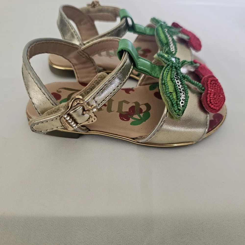 Rachel Shoes Kids Sandals and Shoes - Gold and Black